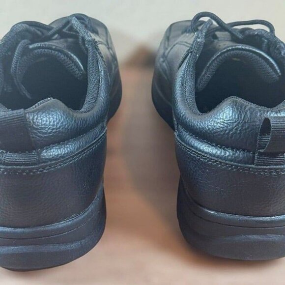 Perry Ellisc Men's Size 10 Work Shoes Portfolio Eldridge Black Lace Up Comfort - Picture 5 of 10